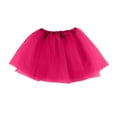 thumbnail image 2 of Tutu Skirt for Girls,Baby,Toddler, Little & Big Kid Sizes – Fluffy Tulle with Soft Elastic Waist Hot Pink, 2 of 4