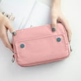 thumbnail image 4 of A8303-New trendy, business-style, stylish and convenient women's wallet - multi-layered and versatile（pink）, 4 of 6