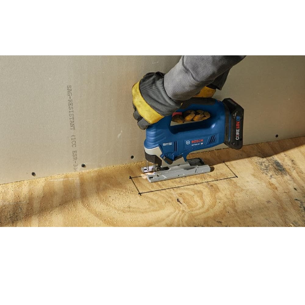 Restored Bosch GST18V-50N-RT 18V Brushless Lithium-Ion Cordless Top-Handle Jig Saw (Tool Only) (Refurbished)