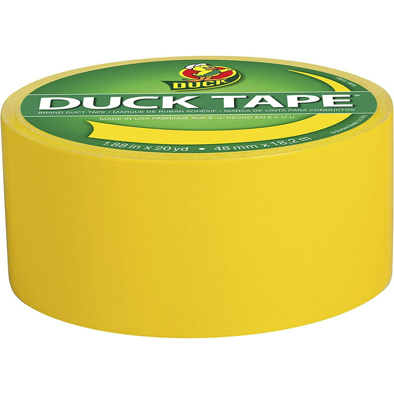 Duck Brand 1304965 Color Duct Tape, Brown, 1.88 Inches x 20 Yards, Single  Roll