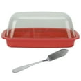 thumbnail image 2 of Soporte para mantequilla, caja de almacenamiento de mantequilla curvada, caja de almacenamiento de mantequilla, plato para mantequilla, el mejor de su clase, 2 of 14