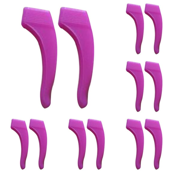 5 Pairs Multicolored Anti-slip Eyeglass Ear Grips Hook, Kids and Adults Sport Eyeglass Strap Holder, Eyewear Retainer with Box, Silicone Anti Slip Holder for Glasses for Eyeglass Temple Tip