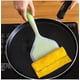 thumbnail image 5 of Espátula para pescado de plástico envuelta en silicona, pala para panqueques, volteador plano ancho antiadherente resistente al calor para Pizza de huevo (verde), 5 of 5