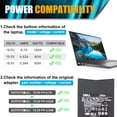 thumbnail image 4 of Cargador adaptador AC de 130 W, 19,5 V y 6,7 A para Dell Inspiron 15 7000, 4 of 7