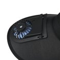 thumbnail image 5 of facefd Summer Solar Fan Hat Summer Outdoor hat For Outdoor UV Protection Black, 5 of 5