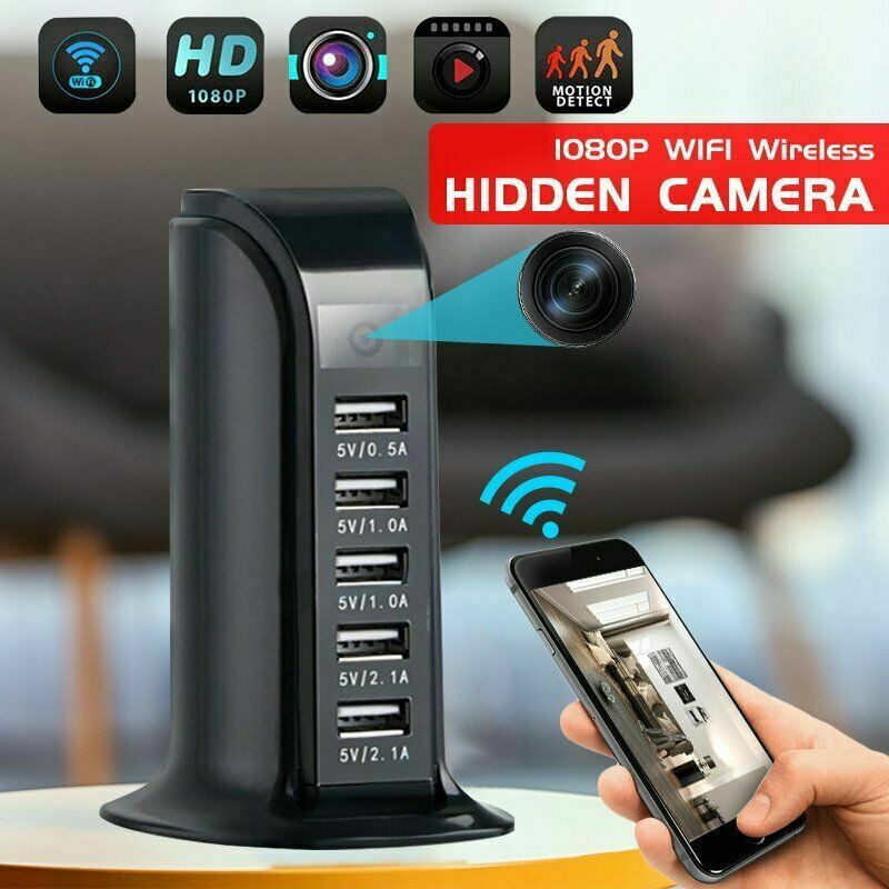 HD 1080P WiFi Camera Socket USB Mini Cam Video Recorder - Walmart.com