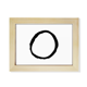 thumbnail image 1 of Marco de foto de madera Unbranded Alfabeto griego omicorn negro 6x8 pulgadas, 1 of 4