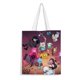 thumbnail image 1 of Adventure Time Bolso de tela con estampado de lienzo para mujer, bolsa de compras reutilizable y estética, con cremallera interior, regalo para mujer,40*40cm., 1 of 6