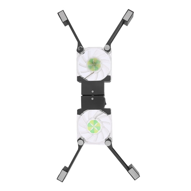 Soporte de Enfriamiento de la ComputeraRa, Enfriador de laptop de laptop Plegable Antipless USB Volumen de Aire Grande Alimentado Para El Cuaderno