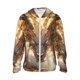 thumbnail image 1 of Balery Golden Horned White Dragon Sudadera ligera de manga larga con capucha y protección solar UPF 50+ para hombre y mujer, ideal para pesca y running-XX-Large, 1 of 7