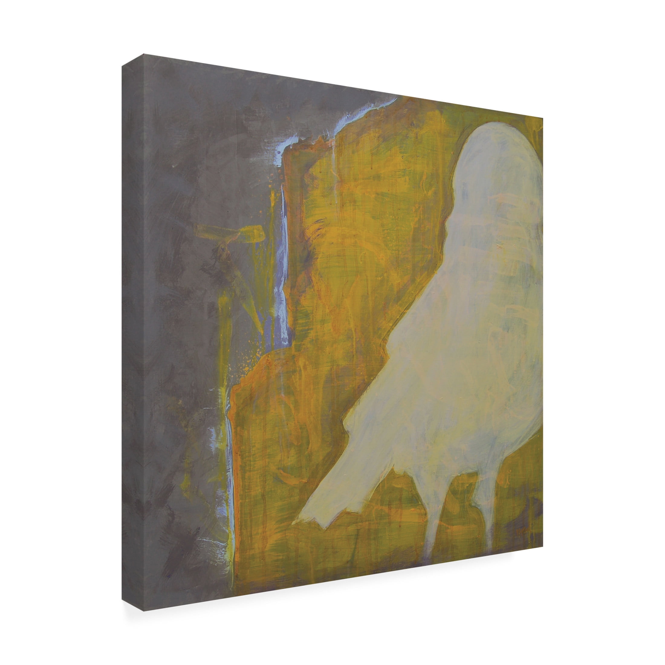 Canvas Wall Art - Nicole Dietz 'Yolk' Wall Art for Living Room, Bedroom, or Office Décor by Trademark Fine Art - 24 x 24 Inches
