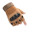thumbnail image 5 of Guantes tácticos para hombre, de medio dedo, para exteriores, para montar en motocicleta, para fanáticos militares, para luchar y hacer ejercicio, 5 of 5