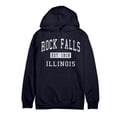 thumbnail image 1 of Rock Falls Illinois Classic Established Premium Cotton Hoodie, 1 of 1
