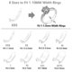thumbnail image 4 of 2Set Ring Re-Sizer 8 Sizes Transparent Re-Sizer for Prevents Ring From Sliding off, 4 of 5