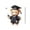 A, variant on Personalized Graduation Bear Keychain, Class of 2026 Acrylic Small Bear Keychain Grad Keepsake Gifts for Him Her Graduates Holiday Party Favor Keepsake