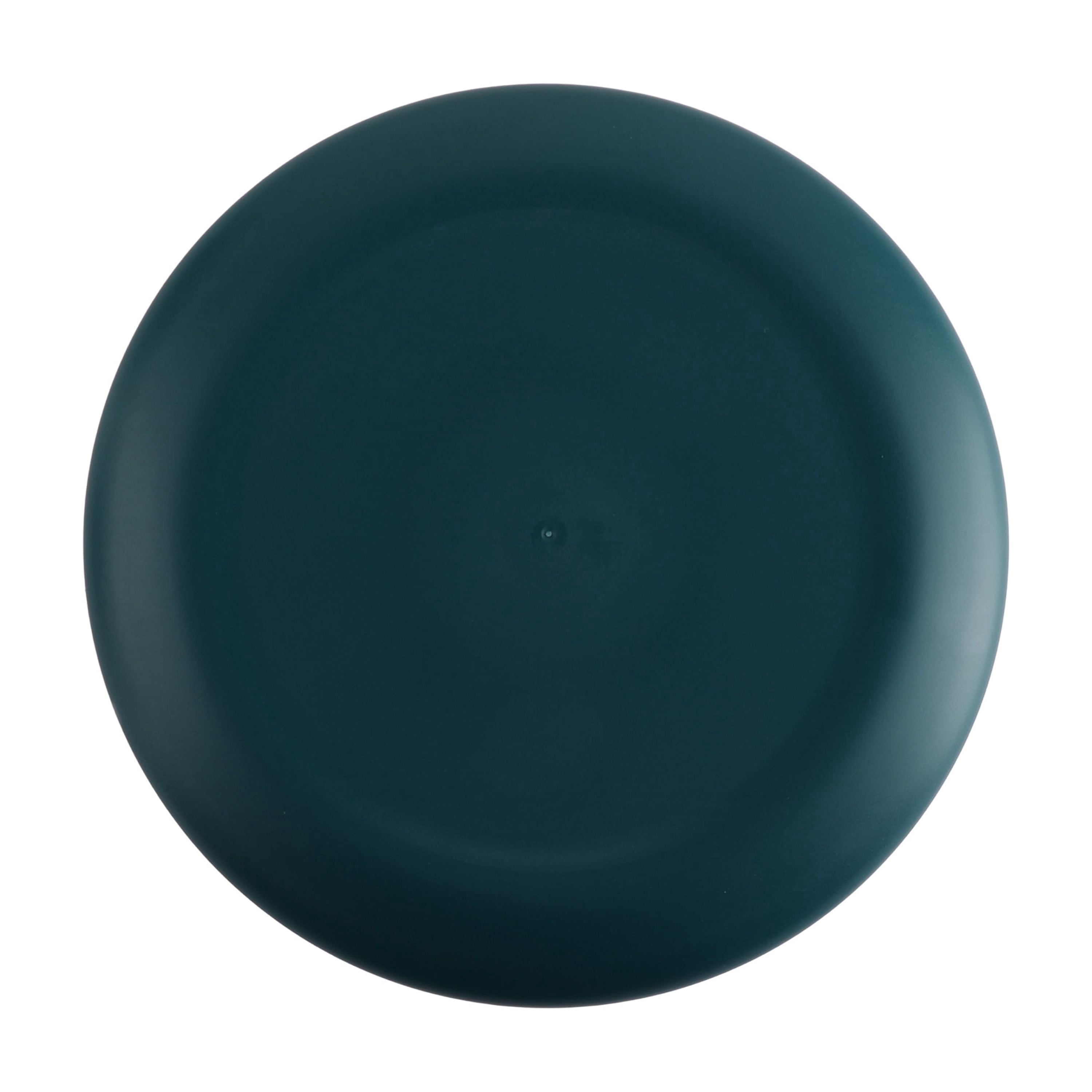 Mainstays Blue Round Plastic Plate, Stripe Etched, 10.5 inch