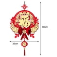 thumbnail image 7 of Abbraccia Chinese New Year Blessing Hanging Decoration 2024 Lunar Year Decor Spring Festival Hanging Ornament for Room Home B, 7 of 7