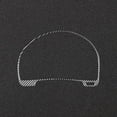 thumbnail image 3 of Para Accord 2003-2007 LHD Fibra de Carbono Coche Velocímetro Cubierta Dashboard TRIM Accesorios Interiores, 3 of 5
