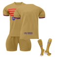 thumbnail image 2 of Conjunto de camisetas KEVCHE 2223 FC Barcelona 3 Piezas Adultos Camiseta Futbol SIN Número Marrón ##/L, 2 of 7