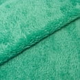 thumbnail image 2 of RTC Fabric 100% Polyester Solid Sherpa Fabric Sewing Craft Quilt Turquoise, Cut by Yard, 2 of 3