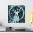 thumbnail image 3 of Reindeer in Moonlight - Canvas, 3 of 10