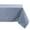 Blue, variant on DII 60x84" Modern Style Cotton Solid Chambray Tablecloth in Blue