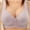 Light Ashy, variant on TEVEQ Women's Full Coverage Front Closure Posture Back Unpadded Wirefree Everyday Bra Middle and Elderly Mothers Underwear Bras Gathered for Bras for 45 To 60 Years Old Beige 36