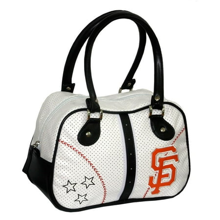 White Ethel Pebble Hand Bag San Fransisco Giants San Fransisco Giants C1BBSFREHBW