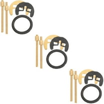 HOMEMAXS 3 Sets Faucet Nut Faucet Fastening Circlip Wash Basin Tap Fixing Fitting