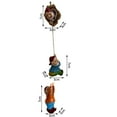 thumbnail image 4 of Climbing Gnomes Tree Hugger 3Pcs Resin Garden Statue 7x3cm Hanging Decor for Yard Home Office, 4 of 7