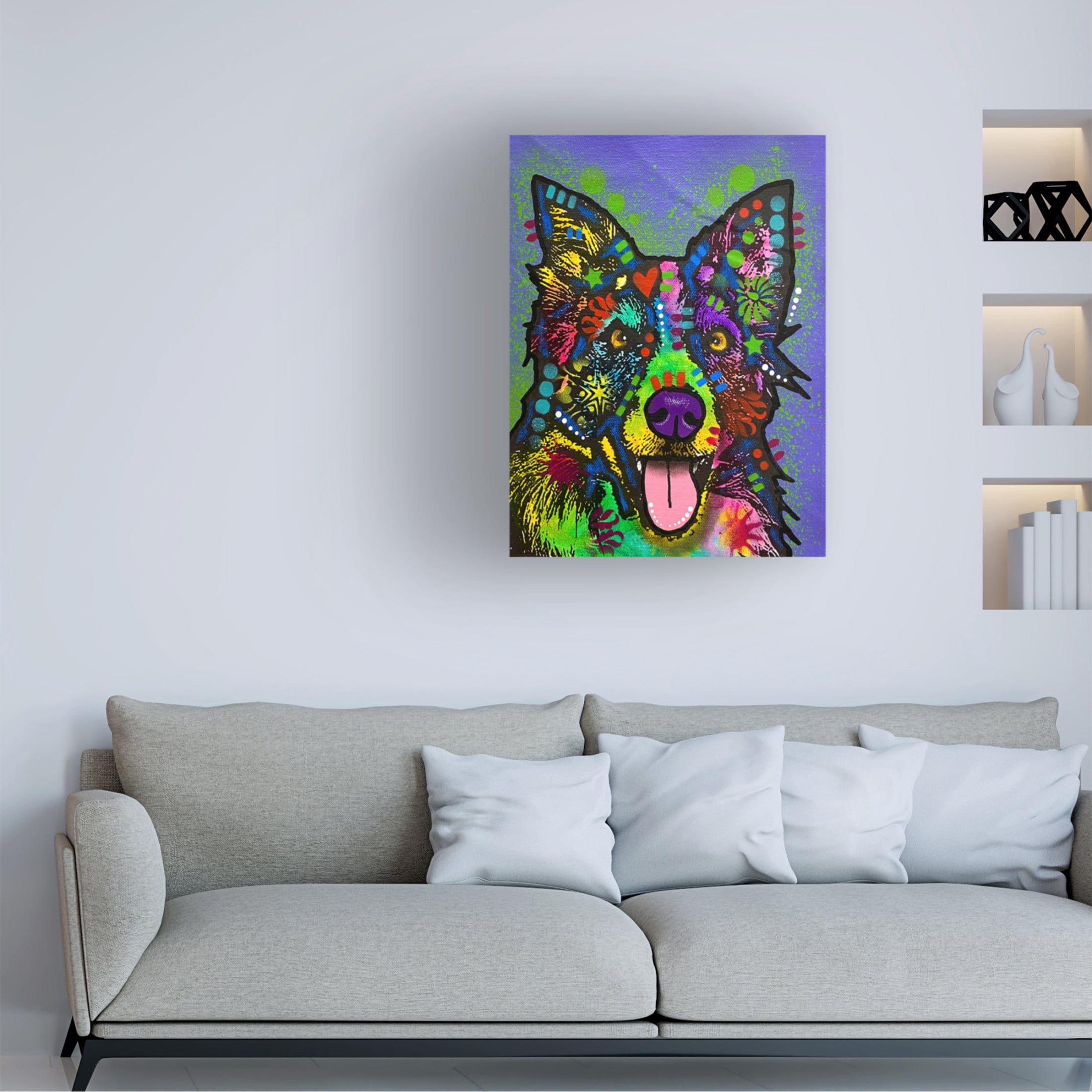 Canvas Wall Art - Dean Russo 'Gotta Let Your Light Shine Out' Wall Art for Living Room, Bedroom, or Office Décor by Trademark Fine Art - 14 x 19 Inches