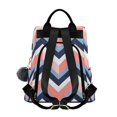 thumbnail image 2 of FORMRS Women's Travel Backpack Purse Anti-Theft Hidden Pockets Casual Shoulder Bag, White Geometric, 2 of 7