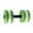 Green, variant on Aquatic Dumbbells Set of 2 - Water Exercise Barbells for Pool Aerobics and Resistance Training - Lightweight Foam Fitness Supplies for Swimming Workouts (Red)