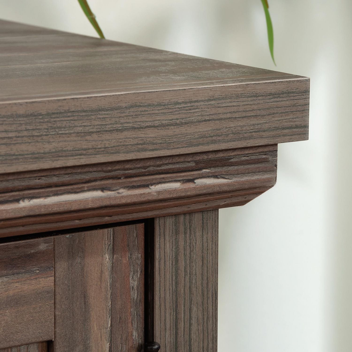 Sauder® Aspen Post Desk in Pebble Pine