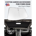 thumbnail image 2 of Parasol para parabrisas Proadsy 2025 actualizado para Ford Edge 07-14, 2 of 9