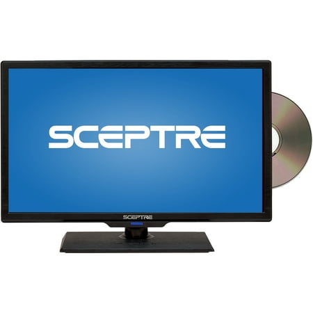 Sceptre 19" Class LED-LCD 720p 60Hz HDTV with DVD Combo, (1.67" ultra-slim) E195BD-S