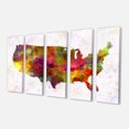 thumbnail image 3 of Design Art - United States Map in Colors, 3 of 3