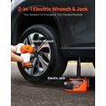 thumbnail image 3 of STAWAY 5T Electric Car Jack with Remote Control, Wireless 11000 lbs Portable Jack Kit, LED Light, Efficient Wrench, Secure Tire Change Tool, 3 of 9
