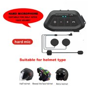 Binize Wireless BT Motorcycle Bluetooth Headset for CarPlay Unit
