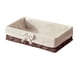 thumbnail image 2 of Cestas tejidas Organizador rectangular Contenedor apilable Cesta tejida Organizador para 25cmx15cmx6cm, 2 of 8