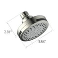 thumbnail image 6 of Design House 594309 Eastport II Contemporary 5-Function Shower Head for Bathroom, Satin Nickel, 6 of 13