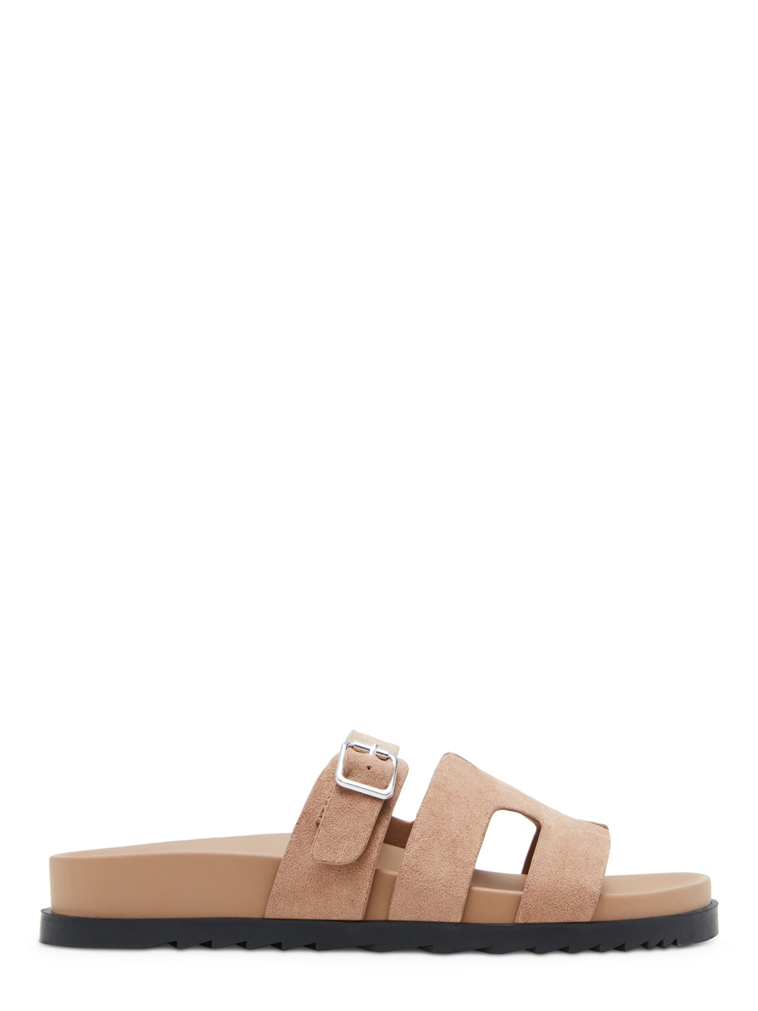 Madden Girl Women's Darlaa Footbed Flat Slide Sandal