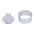 thumbnail image 2 of ESTINK Cake Ring, Practical Quality Convinient Dessert Rings Stainless Steel For Salads Pastries Making For Baking Tool, 2 of 8