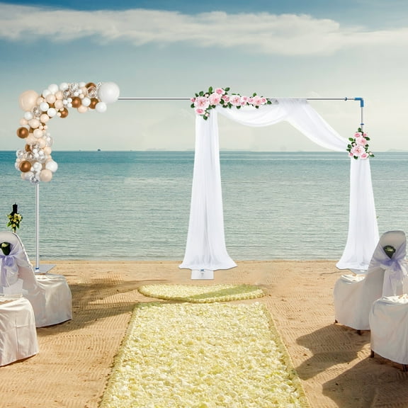 20ft x 10ft Heavy Duty Telescopic Wedding Backdrop Stand fit Weddings Party Decor