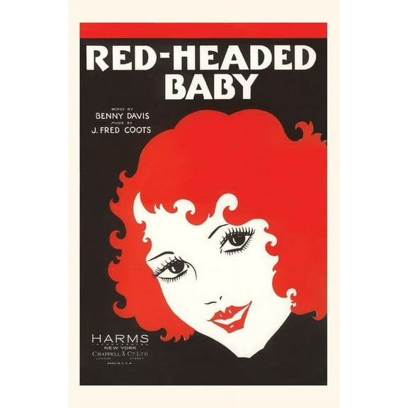 Pocket Sized - Found Image Press Journals: Vintage Journal Sheet Music for Red-headed Baby (Paperback)