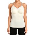 thumbnail image 2 of Gamivast Shapewear Camisole for Women Lace Trim Built In Bra Adjustable Strap Tummy Control Seamless Slimming Tank Top, 2 of 7