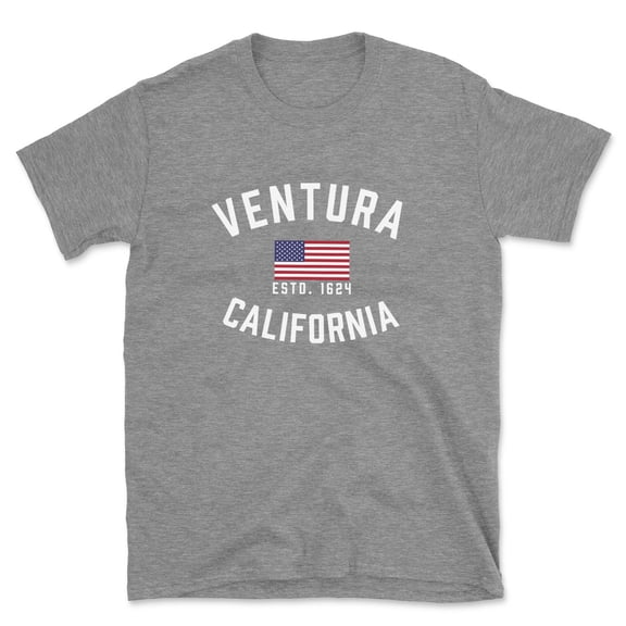 Ventura California Patriot Men's Cotton T-Shirt