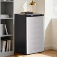 thumbnail image 2 of Compact Mini Fridge with Freezer, 3.2 Cu.Ft - Dual Zone Temperature Control, 7 Adjustable Settings, Removable Shelves, Quiet & Energy Efficient - Ideal for Bedroom, Office, Dorm, 2 of 8