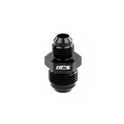 HPS AN919-20 AN Male To Male Reducer Union Coupler Adapter Fitting, Aluminum, Size: AN-12 to AN-10, Angle: Straight, Black
