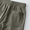 thumbnail image 4 of Men's Drawstring Elastic Loose Ice Silk Pants - Nylon Spandex, Jogging, Straight Leg, Casual, 4 of 8